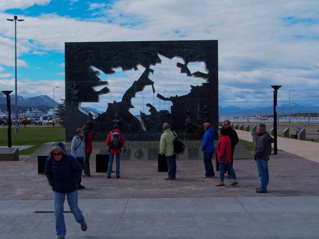 Falklandmemorial in Ushuaia