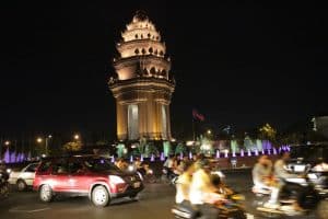 Unabhängigkeitsturm in Phnom Penh