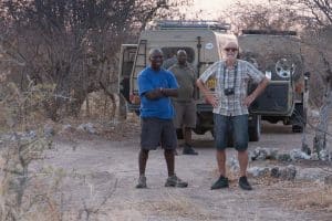 Bei Tsumkwe im Bushmanland Namibias
