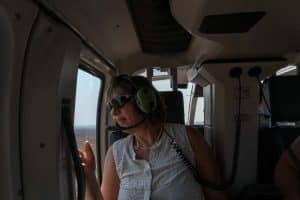 Helikopterflug über Victoriafalls