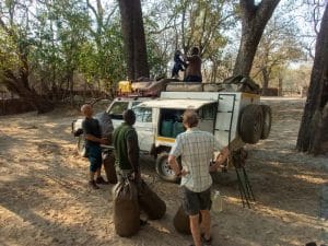 Noch ein wildes Camp am Luangwa